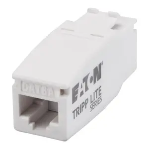 Eaton Medical-Grade Ethernet Network Isolator Keystone - RJ45 Feedthrough for Patient Care Vicinities, IEC 60601-1, TAA