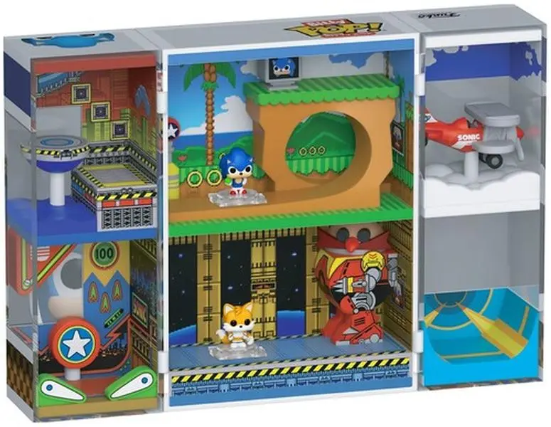 Funko Bitty Boxes: Sonic - Sonic Collectible Vinyl Figure Statue, TV Movie Char Collectible Item