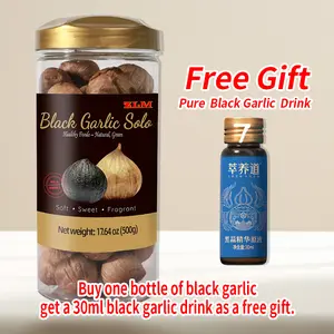 Black Garlic Supplement Alternative, High Antioxidant Naturally Fermented Garlic, Supports Immune & Digestive Health,Black Garlic Gift Pack, Whole Fermented Black Garlic Bulbs, Premium Healthy Food Gift for Family & Friends