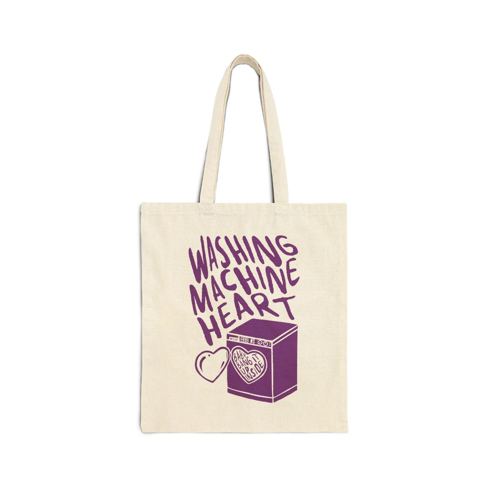 Mitski Stylish Merch Tote Bag Washing Machine Heart Mitski Fan Gift Unique Art Tote Bag Perfect for Fans Ideal Mitski Tour My Love is Mine