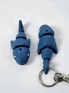 Whale Keychain Jointed Accessory, Halloween Christmas Easter Valentine Thanksgiving Decorations, Fun Creative Holiday Gift Choice