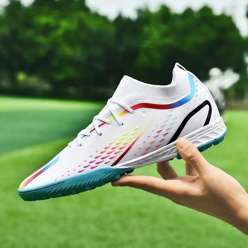 New Cross-Border Football  for Men And Women Training Cleats Short Durable for Primary And Middle School Students anti-slip sport shoe