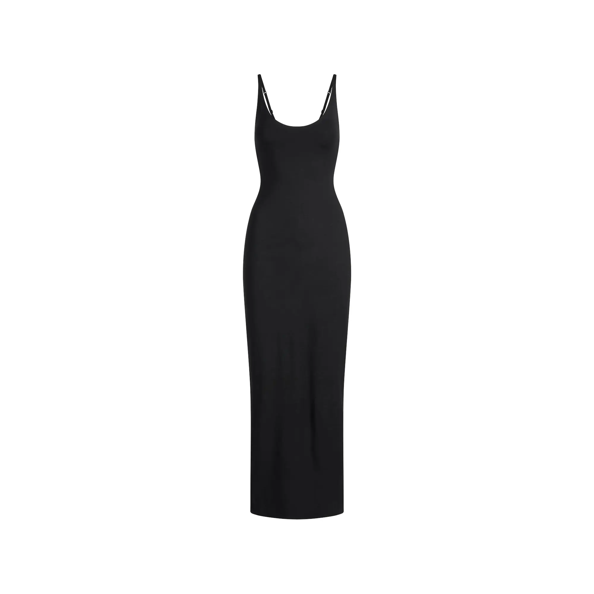SKIMS SMOOTH LAYERS SCOOP NECK LONG DRESS SKIMS SMOOTH LAYERS SCOOP NECK LONG DRESS
