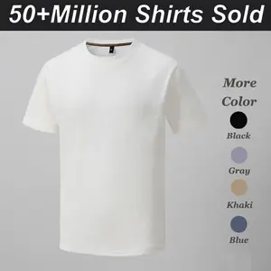 Solid Color 3D Embossed Star Texture Short Sleeve T-Shirt for Men Summer Light Luxury Must-Have Premium Fabric Menswear