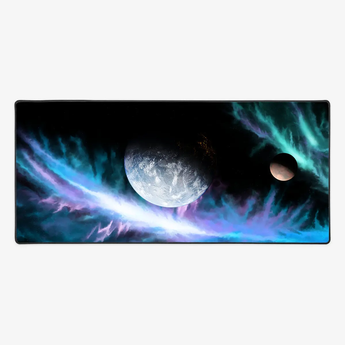 Endless Space Extended Fabric Mouse Pad - Handcrafted, Polyester Top, Precise Movement, Mouse Pads for Desk