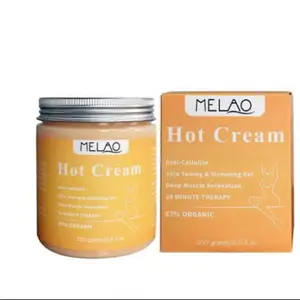 Melao Hot Cream - 250g/8.8oz Firming & Deep Muscle Relaxation Cream with Melao & Cream for Luxurious Experience