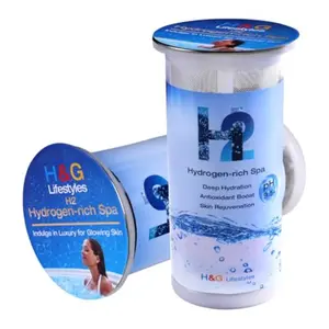 Hydrogen Bath Tablets for Hottub Foot Soak Basin Spa H2 Hydrogen Water HydrogenRich Balls Improves Skin Glow Deep Hydration AntiAging Stress Relief 2 Packs