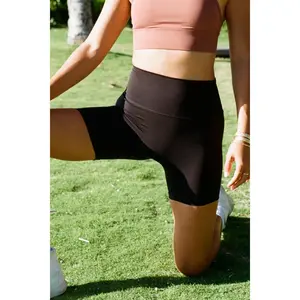 Reyn Shorts – No Front Seam High-Waist Biker Shorts 6"