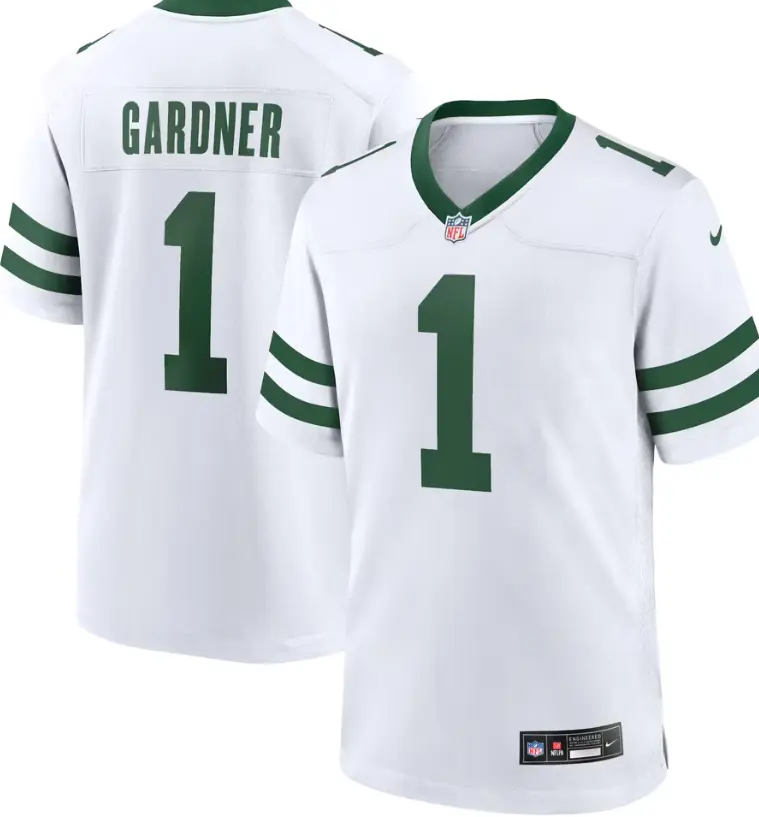Ahmad Sauce Gardner New York Jets Game Jersey - Legacy White