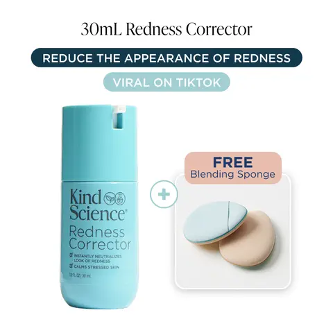 Intro Size Redness Corrector for Face (Color Corrector, Redness Relief for Face - Smooths & Calms Sensitive Skin with MicroCalm Blend, Ceramides, Vitamins, Antioxidants, Vegan Formula Moisture Soothing