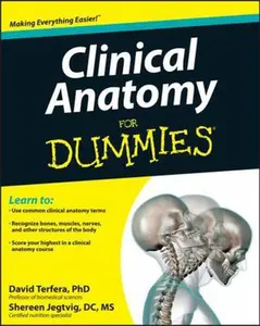 USED-Clinical Anatomy for Dummies by Terfera, David (Paperback)
