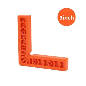 90 Degree Right Angle Locator L-Shaped Woodworking Positioning Squares Clamps Reusable Plank Stone Material Splicing Clamp Tool