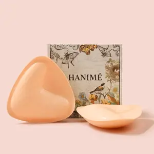 HANIMÈ Sticky Double-Sided Lift Bra Pads - 100% Premium Silicone, Lightweight, Reusable, Waterproof, Perfect for Backless Dresses & Everyday Wear