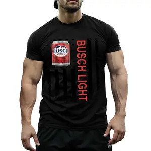 Apple Flag TShirt Patriotic 4th of July Graphic Tee for Men American Beer Shirt with Bold USA Style
