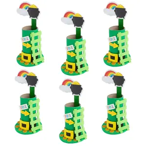 Bulk Leprechaun Trap Craft Kit for Classroom Activities - Makes 48