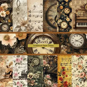 Scrapbook Paper Sheets Pack: Perfect Art Craft Paper for Christmas Gifts DIY Decorative Background