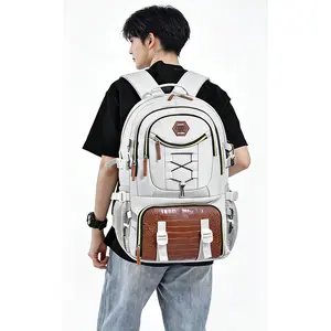 Lightweight Travel Laptop Backpack, 52x34x16cm Large Capacity Outdoor Backpack with Separate Shoe Compartment, Water-Resistant & Multi-Pocket for Hiking Travel Daily Use