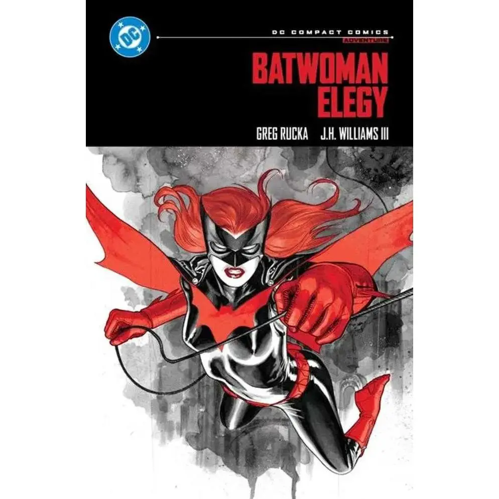 DC Comics Batwoman Elegy Compact Comic Edition by Greg Rucka & J.H. Williams III - Modern Graphic Novel, High-Quality Print, Portable Format, Dynamic Cover Art for Collectors & New Readers