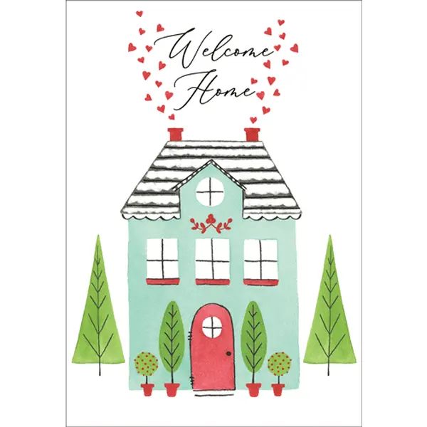 Welcome Home - New Home Card