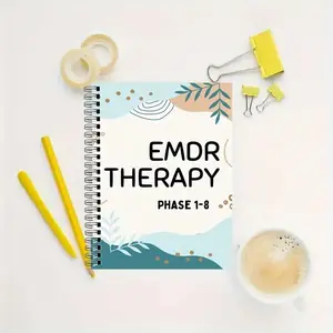 Eye Movement Therapy Worksheets for Trauma Resilience and Reprocessing, Adult Mental Health Resources with Therapeutic Exercises and Journal Prompts