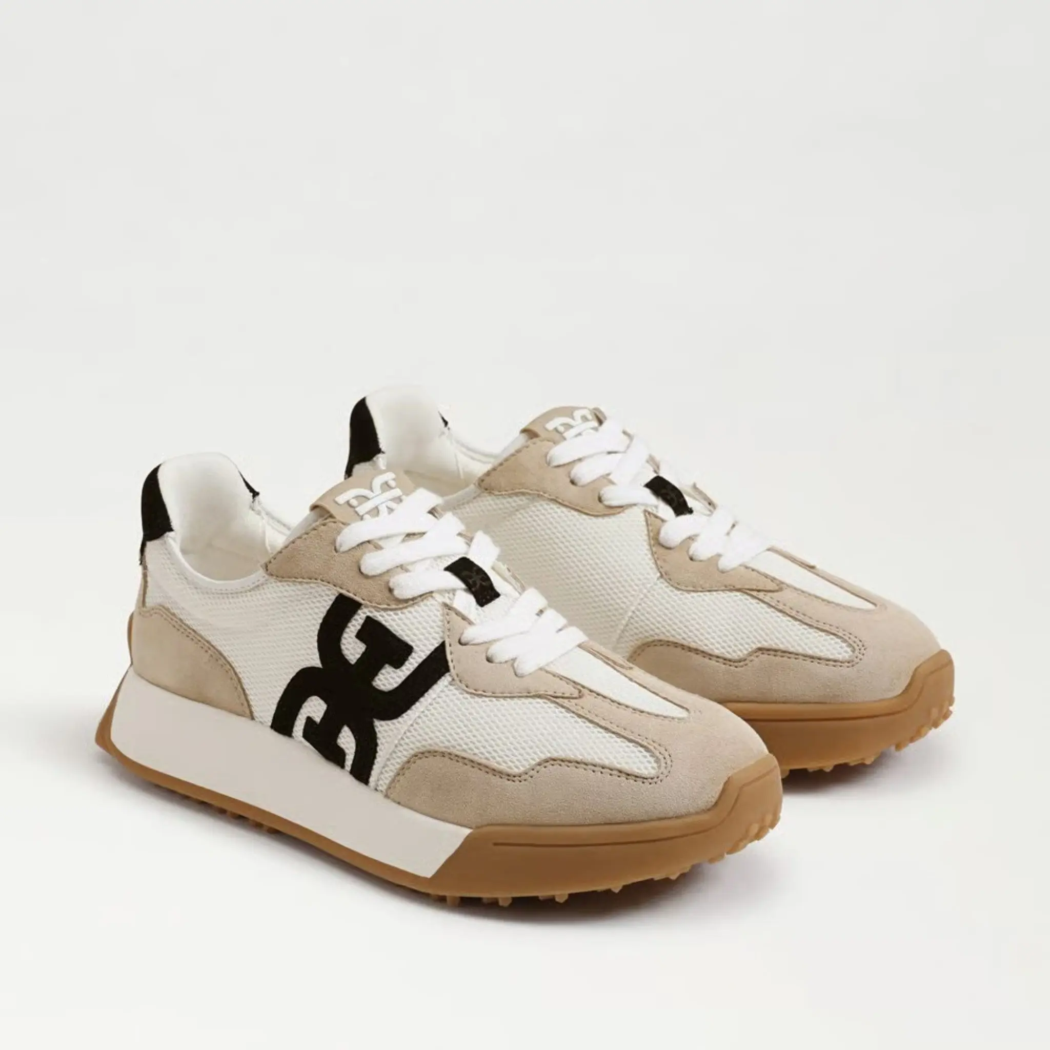 Sam Edelman Langley Sneaker White/Tan/Black