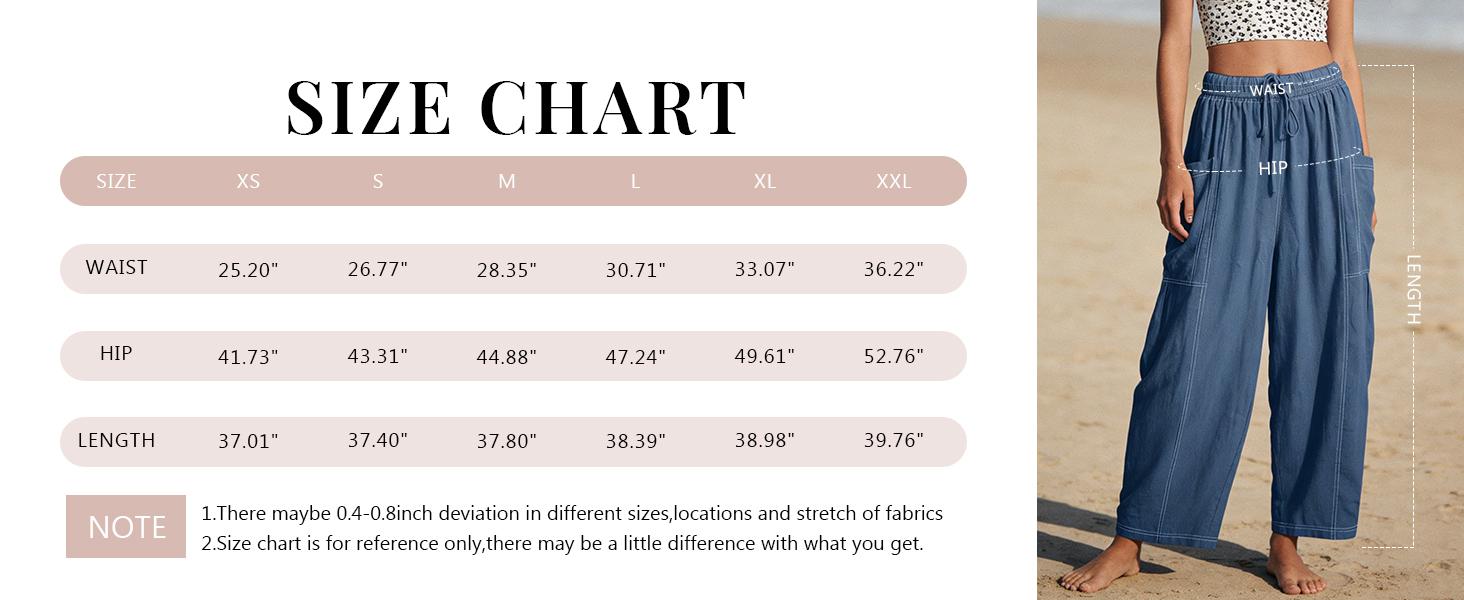 Yeokou Women's Oversized Wide Leg Lantern Pants Summer Beach High Waisted Capris Casual Baggy Trousers with Large Pockets Elastic Waist Yoga Lounge Pants