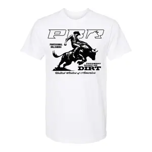 USA Toughest Sport On Dirt T-Shirt - White