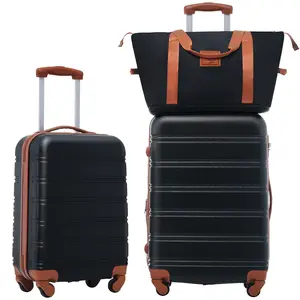 2Pcs Expandable Spinner Hardside Luggage with bag,Expandable TSA Lock Spinner Luggage Set,Lightweight Hardside Spinner Luggage Set,ABS Hard Shell Spinner Luggage Set,tumi luggage,20/24inch