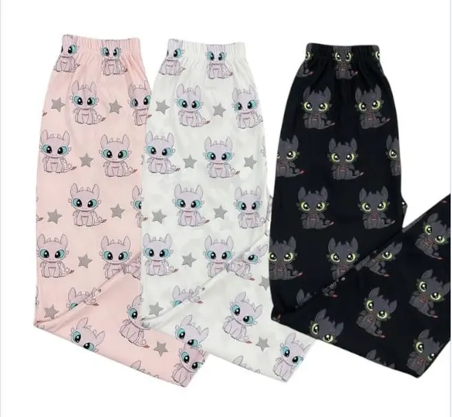 Cozy Dragon Pajama Pants Unisex Matching Sleepwear – Unisex Matching Long Sleepwear, Cute Dragon Design Lounge Bottoms for Relaxing Nights, Unisex Pajama Gift For Her, Gift For Him, Matching loungwwear
