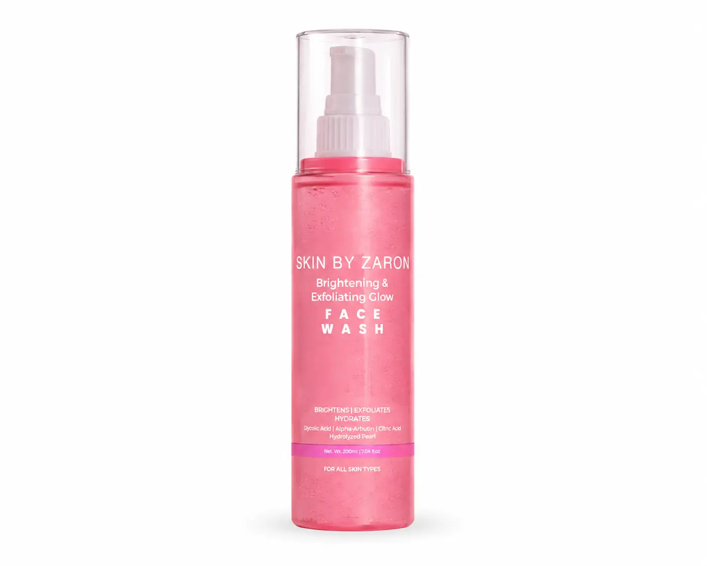 Skin By Zaron Brightening & Exfoliating Glow Face Wash