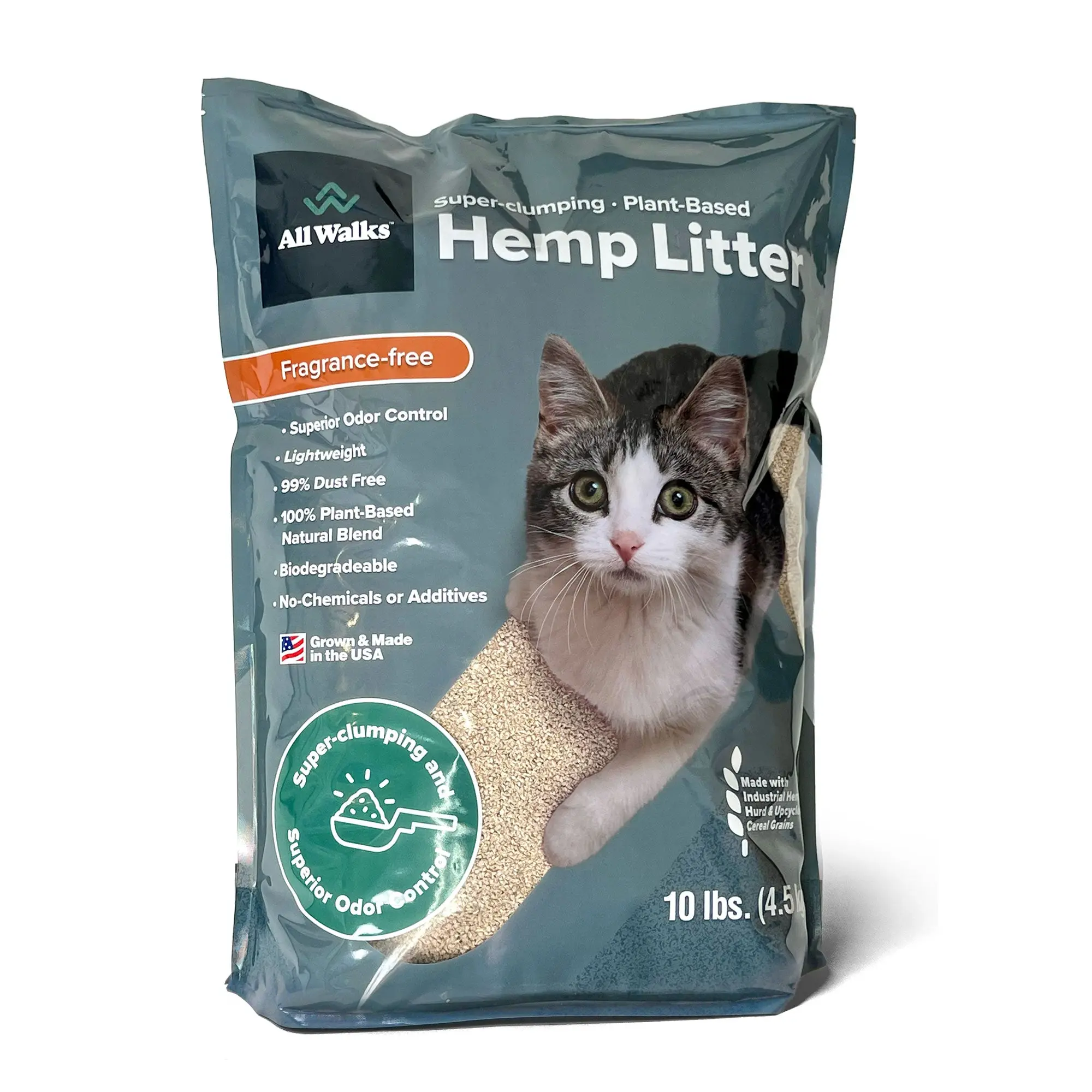 All Walks - Hemp Based Kitty Litter