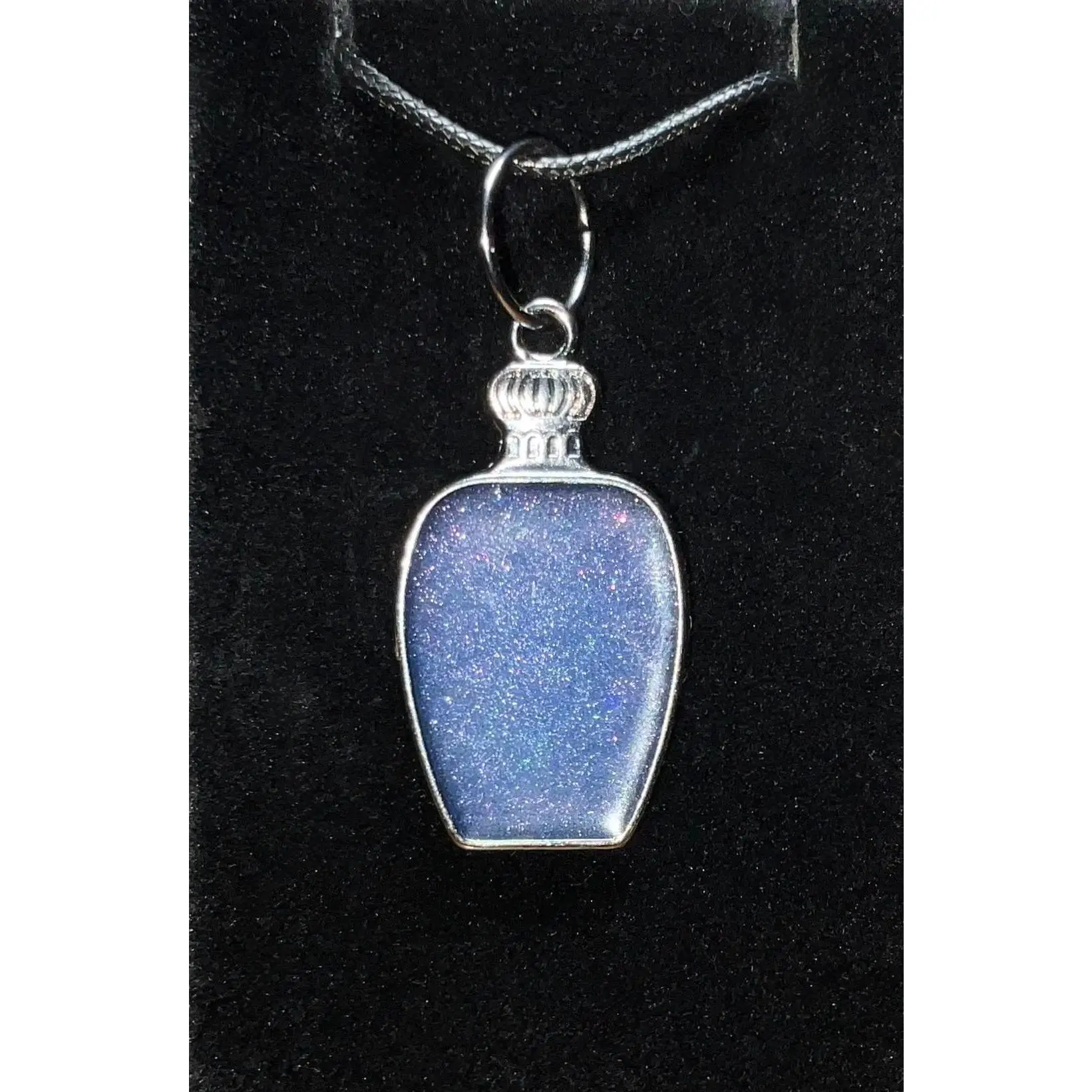 Light Purple Potion Bottle Necklace
