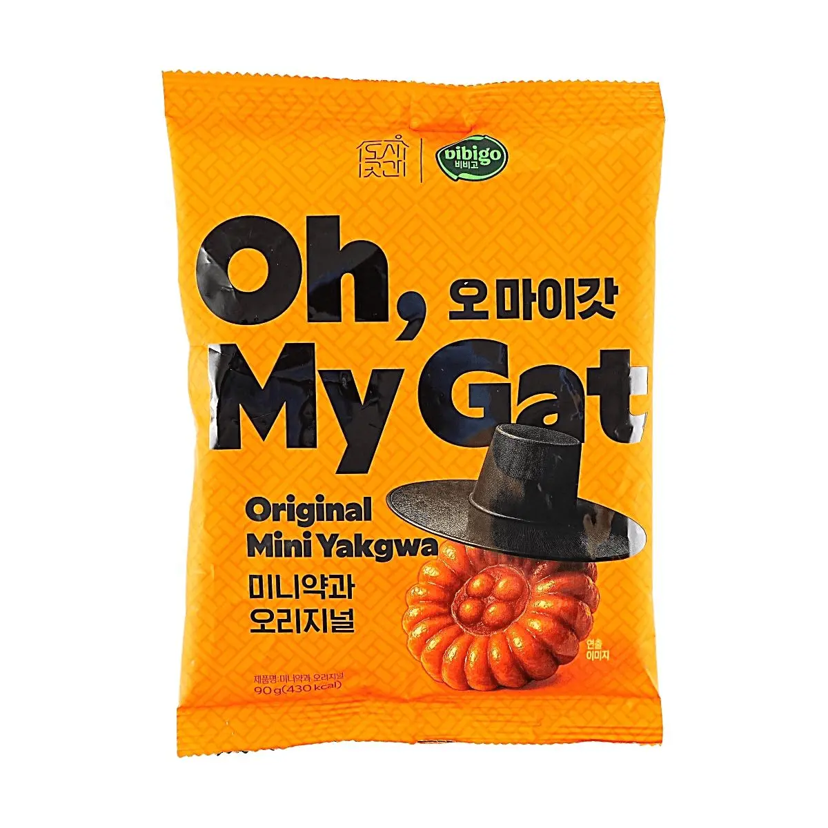 Bibigo Mini Yakgwa - Traditional Korean Honey Cookies, Original Flavor, Snack Pack, 10.5 oz