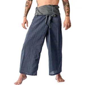 Thai Fisherman Pants Hakuma Pants for Men Women Yoga Pants 2 Tone - Martial Arts Pants
