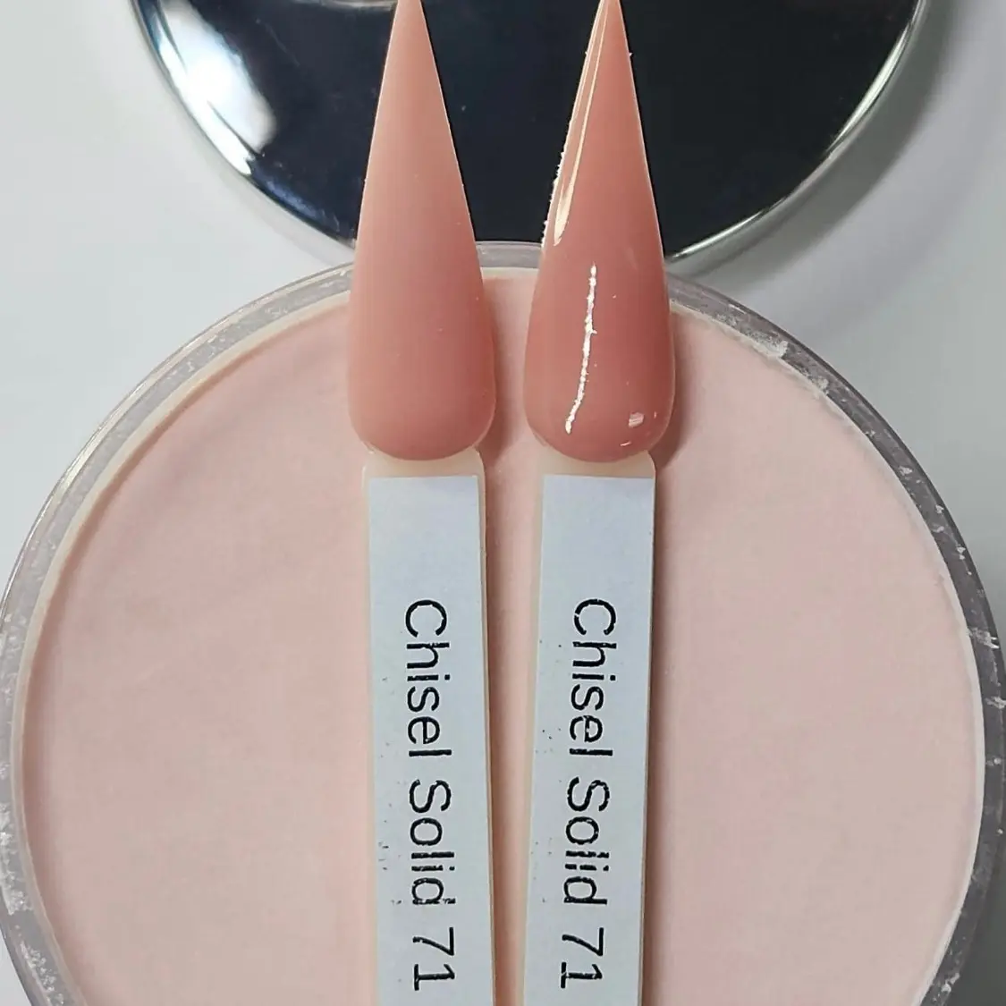 Chisel Acrylic Powder 2oz Solid 71 for Nail Art Chisel Acrylic Powder 2oz Solid 71 for Nail Art