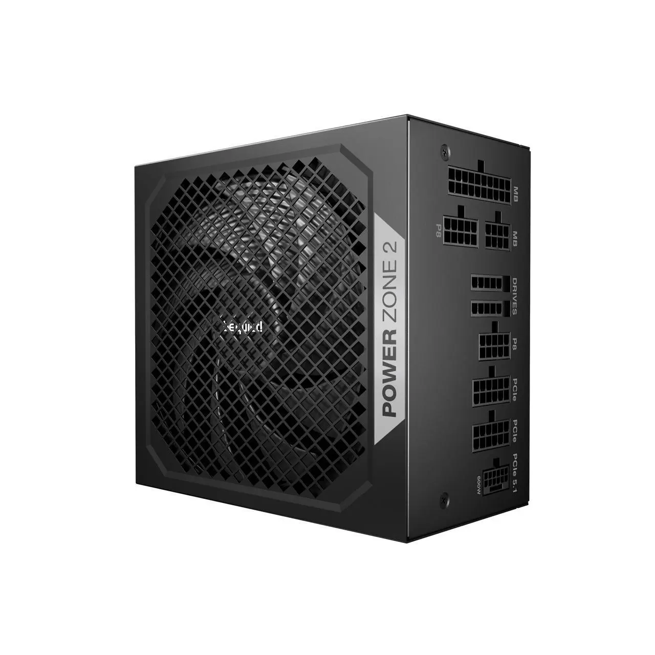 be quiet Power Zone 2 850 W ATX12V 3.1 80 PLUS® Platinum and Cybenetics Platinum  efficiency (up to 94%) Modular Power Supplies