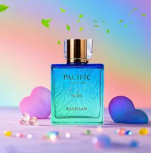Rayhaan Pacific Aura EDP For Men 100ml 3.4 Oz Perfume Sealed In Box New