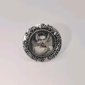 Bride Of Frankenstein inspired Adjustable ring