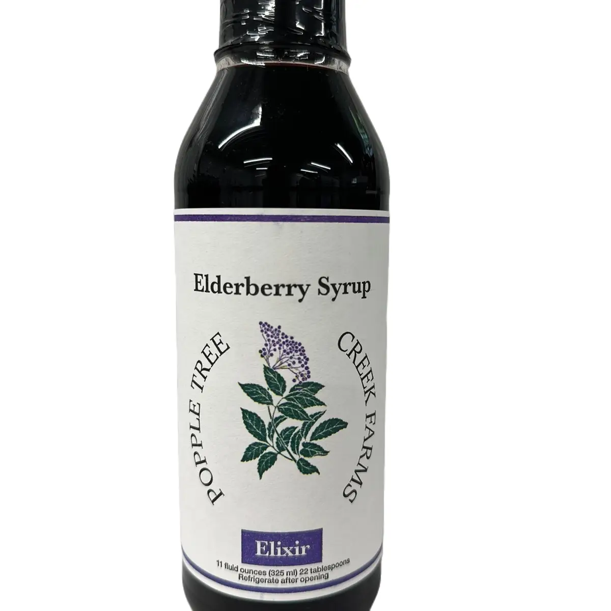 Elderberry Syrup - Elixir: Infused with ginger, clove, and Ceylon cinnamon for a warming all natural wellness boost. Beverage