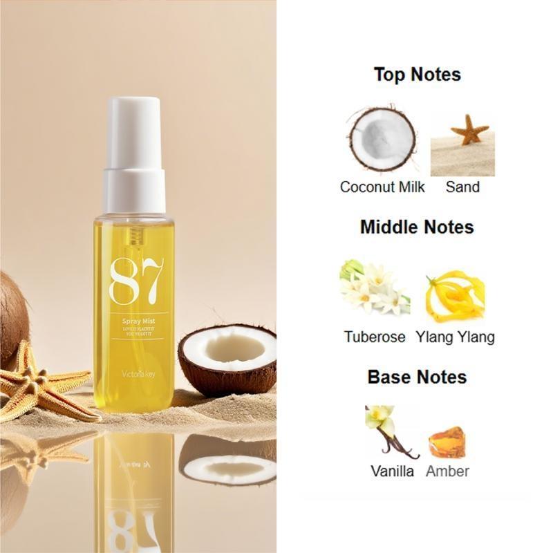 Limited Edition Summer Brazilian Perfume Spray Set (5x40ml), Fragrance Beauty Set, Natural Fresh Scent, Perfect for Travel, Home, Office, Holiday Gift