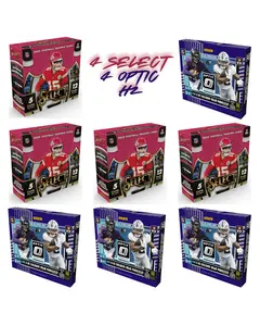 BREAK 1015 3/16: (4) 2025 Select Hobby & (4) Donruss Optic H2 Hobby Box Pick Your Team Break