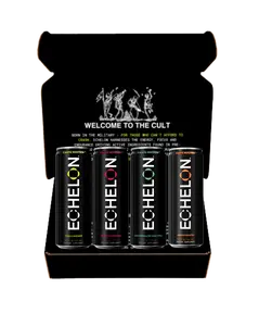 Echelon -  Exclusive Trial Pack - 4 Flavor Variety - Sport Energy Drink  - OG Echelon Flavors - Beverage Energy