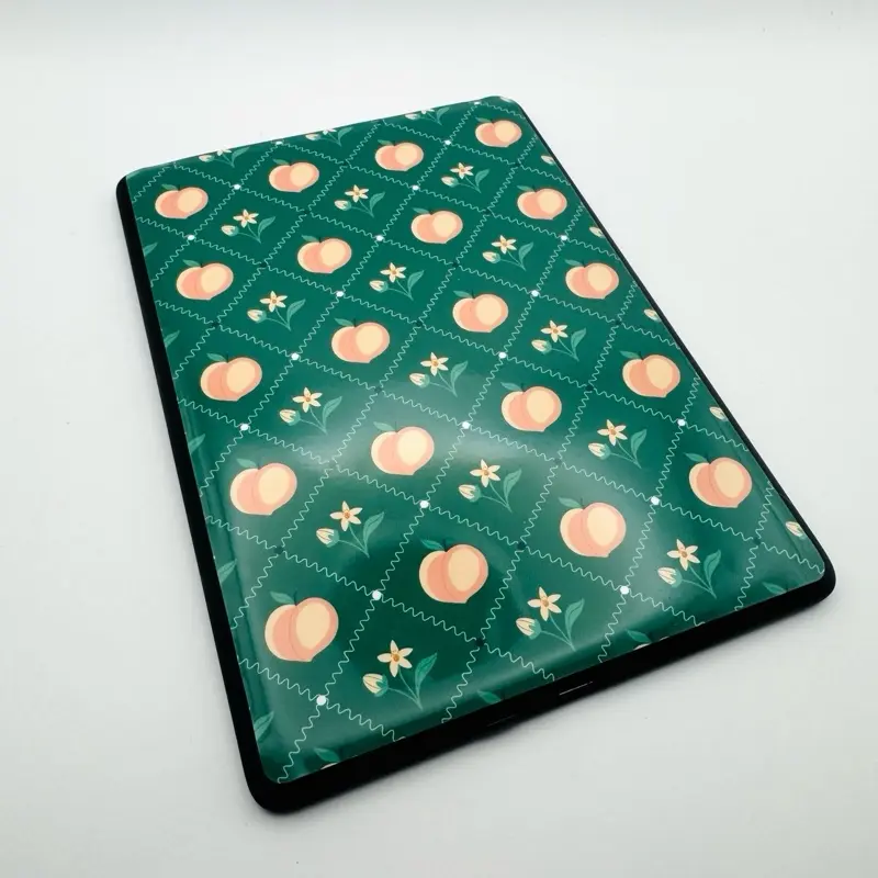 Peachy Kindle Skin - Peach Fruit Decal for Kindle e-reader - high quality vinyl & laminate - decorative front & back cover