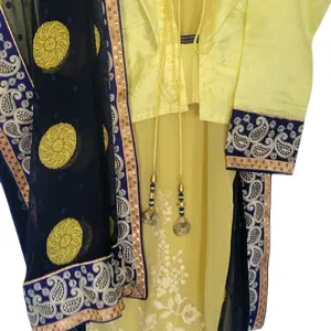 saree with stitched blouse Traditional