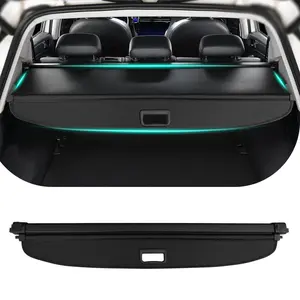 Tecoom Retractable Cargo Cover fit for Blazer EV 2024-2026 Accessories, Rear Car Trunk Covers fit for 2024 Blazer EV, Anti-Peeping Security Shade Carbon Fiber Luggage Privacy Screen