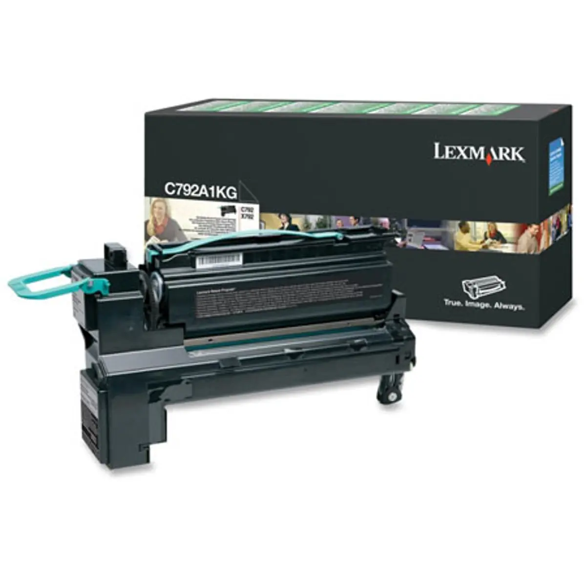 Lexmark C792A1KG Black Toner Cartridge for C792, X792 Series Printers, 6000 Pages Yield