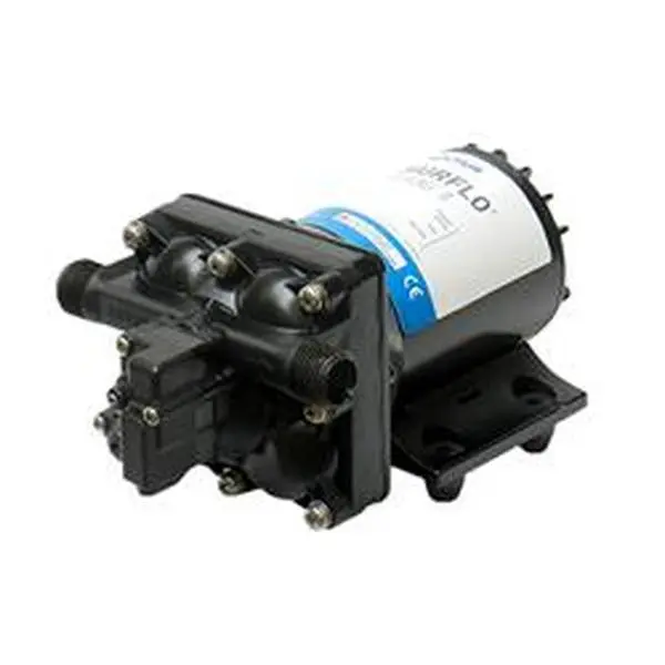 Shurflo by Pentair AQUA King II Standard Fresh Water Pump - Model 4138-131-E65, 24 VDC Power, 3.0 GPM, 3.8 A, 3901 Replacement, 4 Independent Chambers, 5 lbs, Adjustable Switch, Dry Run Safe, Sealed Motor, Thermal Protection, 24Vdc Power, 3.8 Amps