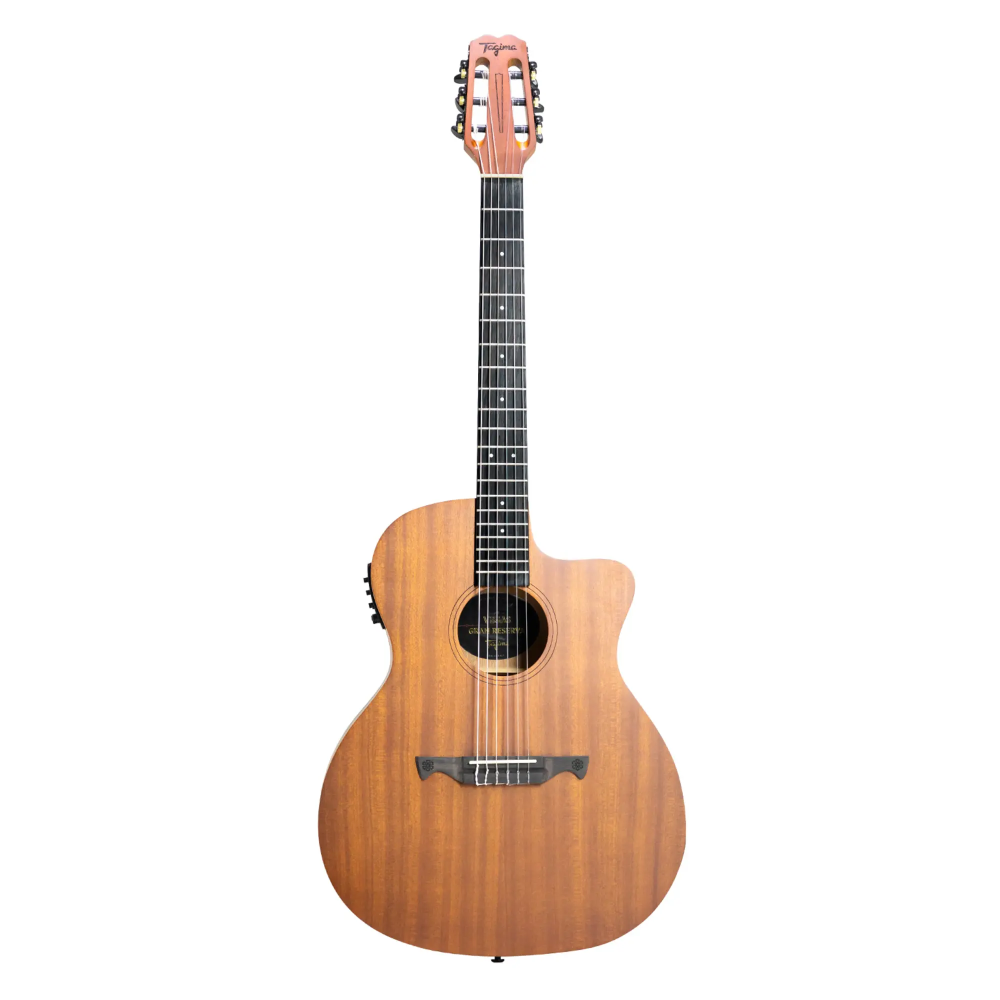 TAGIMA VEGAS GRAN RESERVA EQ-NTOP Nylon Acoustic Guitar
