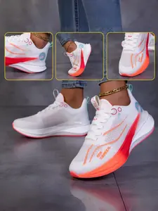 Women's Ultra-Light Professional Marathon Running Shoes, Carbon Board Shock Absorption, Breathable Low-Top Design, Tpr Sole, All Seasons, Sporty Running Shoes, Breathable Running Sneakers, Road Running Shoes, Running Training Shoes, Running Sports Shoes