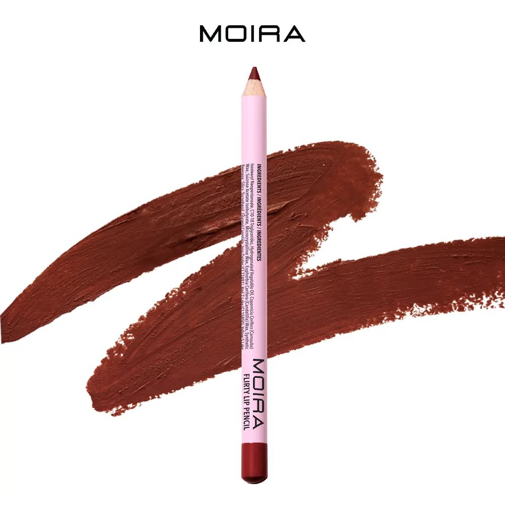 MOIRA | Flirty Lip Pencil (011, Mahogany) | Smooth Glide Lip Pencil Formula